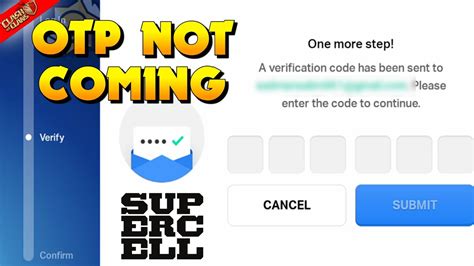 supercell telesync|Help With Verification Codes .